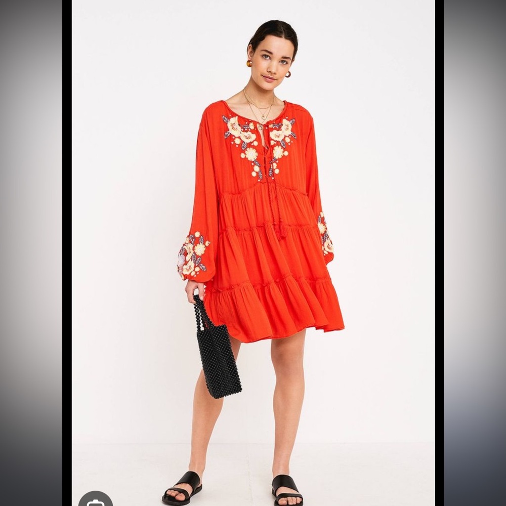 Free People Spell on You Dress in Poppy